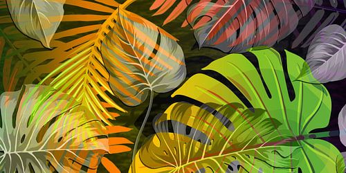 TROPICAL LEAVES COMBO-4-P2