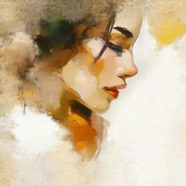 Profil en tons de terre sur Art Merveilleux