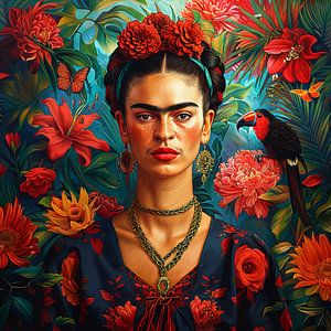 Frida Poster - Frida Kunstdruck
