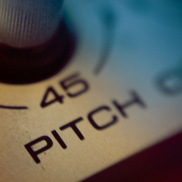 Akai platenspeler close-up (4) van Rob van der Pijll