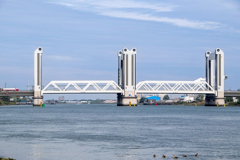 Botlek Bridge over the Old Maas near Spijkenisse by Robin Verhoef