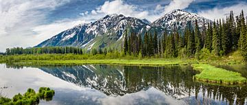 Panorama entlang der Autobahn 37, Kanada