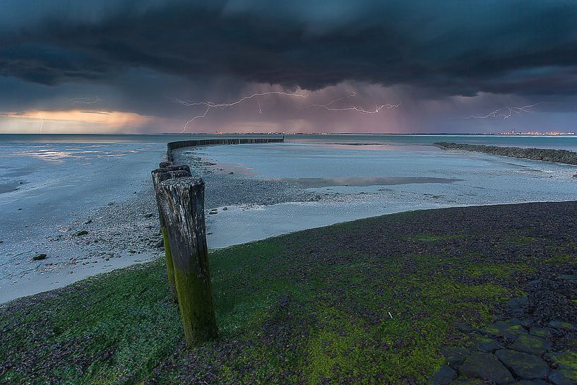 Lightning Show par Harold van den Berge