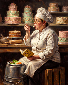 Sweet Surrender in the Bakery