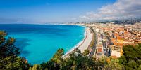 Promenade des Anglais à Nice sur la Côte d'Azur par Werner Dieterich Aperçu