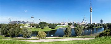 Olympiastadion mit Fernsehturm, München von Markus Lange