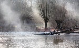 Winter ochtendlicht van Huub Keulers