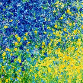 Vibrant Bloemenzee: Een Kleurrijke Dans van Natuur van But First Framing