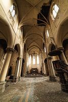 Verlaten Vervallen Kerk