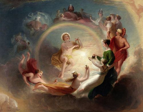 Benjamin West,Apollo's betovering