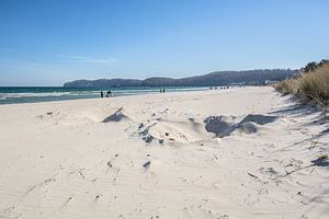 feinsandiger Ostseestrand in Binz auf Rügen