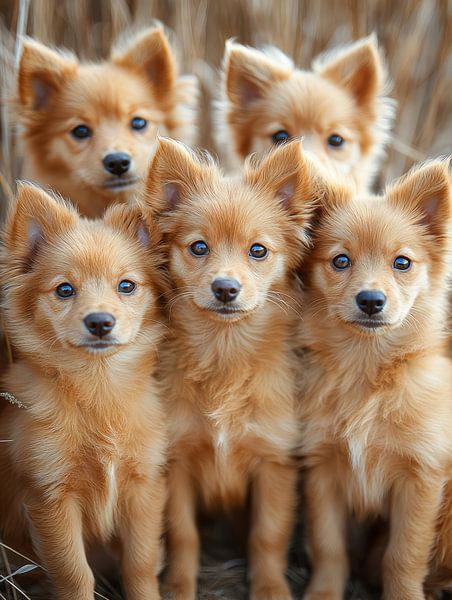 Chihuahua Welpen posieren von Egon Zitter