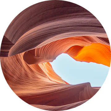 Orange is the new black (Antelope Canyon, Arizona) van Kris Hermans
