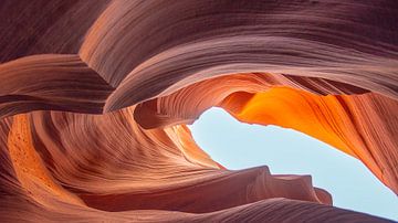 L'orange est le nouveau noir (Antelope Canyon, Arizona) sur Kris Hermans