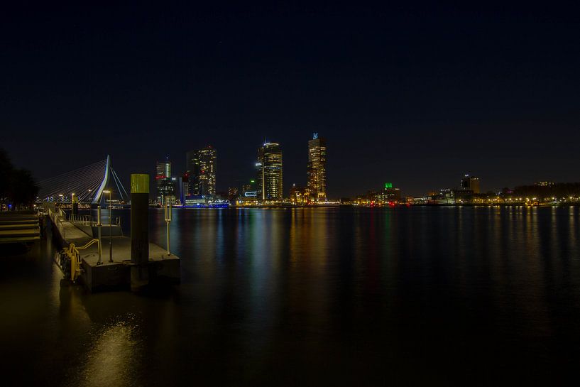 Skyline of Rotterdam van Eus Driessen