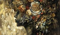 Femme 1083 | Haren par Peintures accrocheuses Aperçu