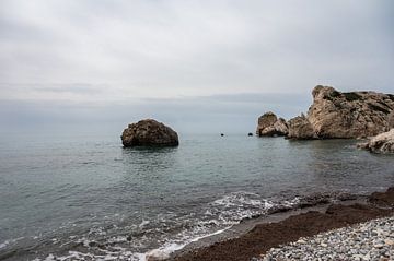 De rots van Aphrodite in Cyprus