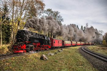 Harzer Schmalspurbahn 99-234, Departure Drei Annen Hohne