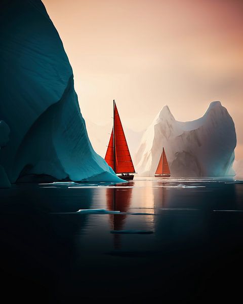 In the Arctic Ocean by fernlichtsicht