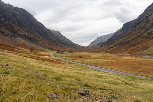 Autumnal Glencoe in Scotland