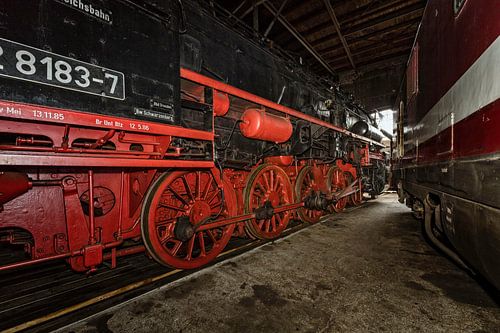 Getriebe Baureihe 58 Dampflokomotive