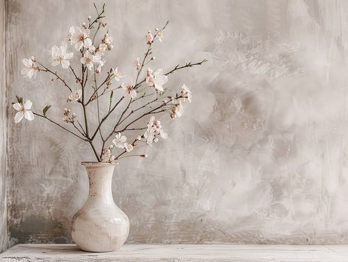 Minimalistische stillevenfotografie Japandi stijl