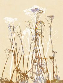 Botanische Silhouette von Jack Schoneveld