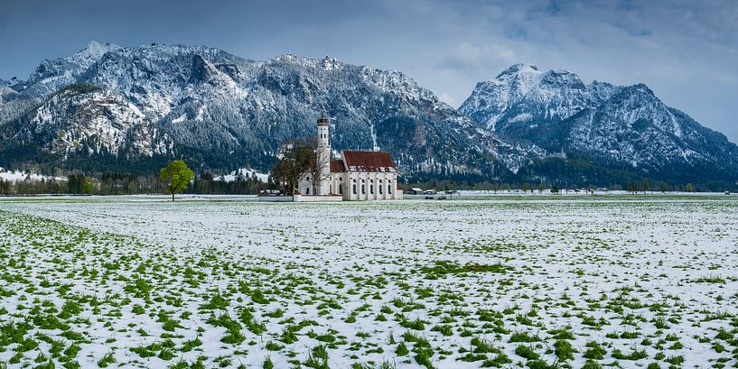 Baroque church of St. Coloman, Allgäu by Walter G. Allgöwer