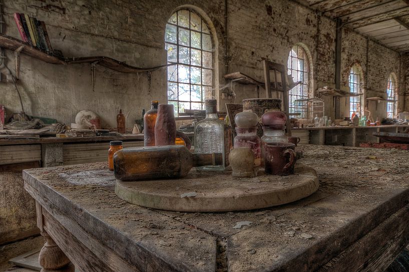 Urbex - Potterie werkplaats van Kimberly Kreuger