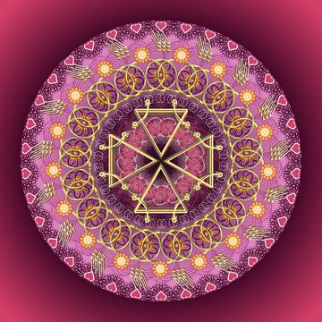 Kristal Mandala-Verlossingsenergie-Prosonodolicht-Jezus van SHANA-Lichtpionier