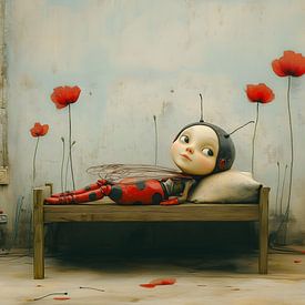 Mariechen's midday rest by Heike Hultsch
