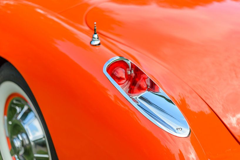 Voiture de sport classique de Chevrolet Corvette C1 par Sjoerd van der Wal Photographie