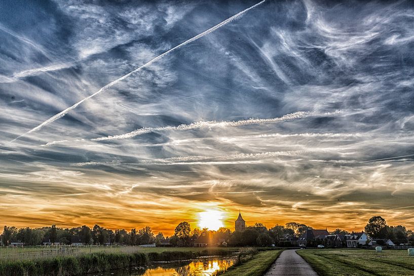 Beautiful sky of Holland van Willy Sybesma