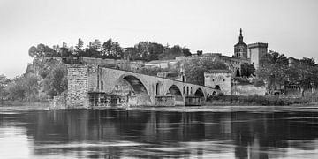 Avignon zwart-wit van Manfred Voss, Zwart-Wit Fotografie