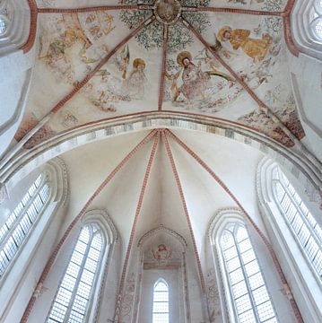 ceiling painting in the church