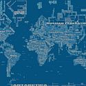 Wereld- en landkaarten