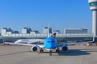 KLM vliegtuig op de luchthaven Amsterdam Schiphol van Sjoerd van der Wal Fotografie thumbnail