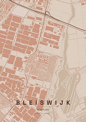 Stadtplan von Bleiswijk