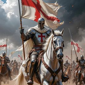 CRUCIORIX – Ein Kreuzritter reitet mit seiner Armee in die Schlacht von INFERAURUM