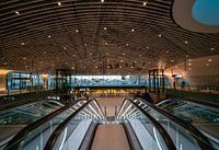 The ceiling map of the Delft Train Station