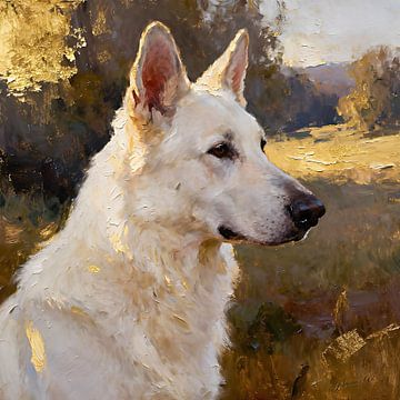White Swiss Shepherd dog 4