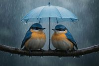 Gemeinsam aus dem Regen heraus
