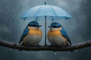Gemeinsam aus dem Regen heraus
