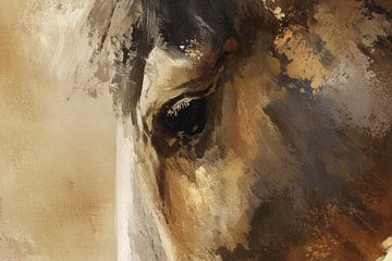 The eye of the horse | Equine Fine Art by Lauren Wilde