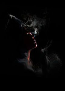 Woman with joint