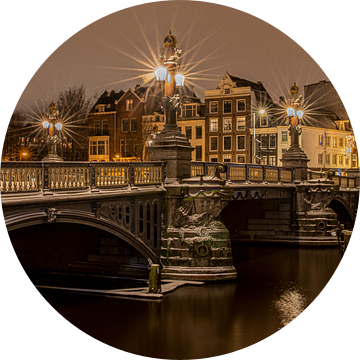 Amsterdam, de Blauwbrug van Bert Koppe