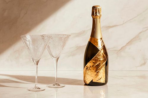 Champagne en glazen