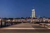Deventer by night by Vincent Tollenaar thumbnail