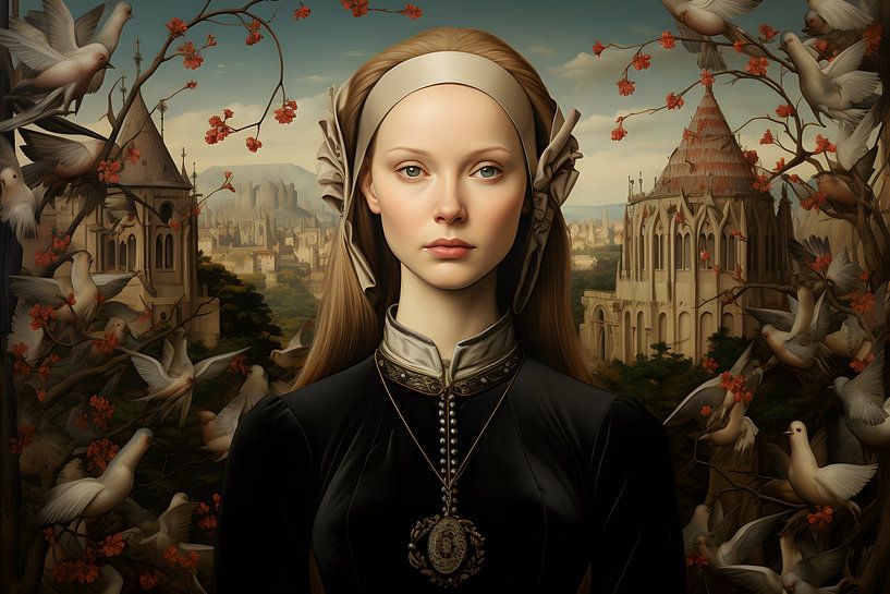 De dame met de duiven van Skyfall