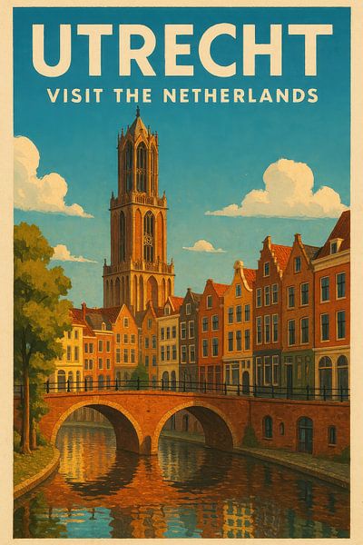 Utrecht von Poster Art Shop